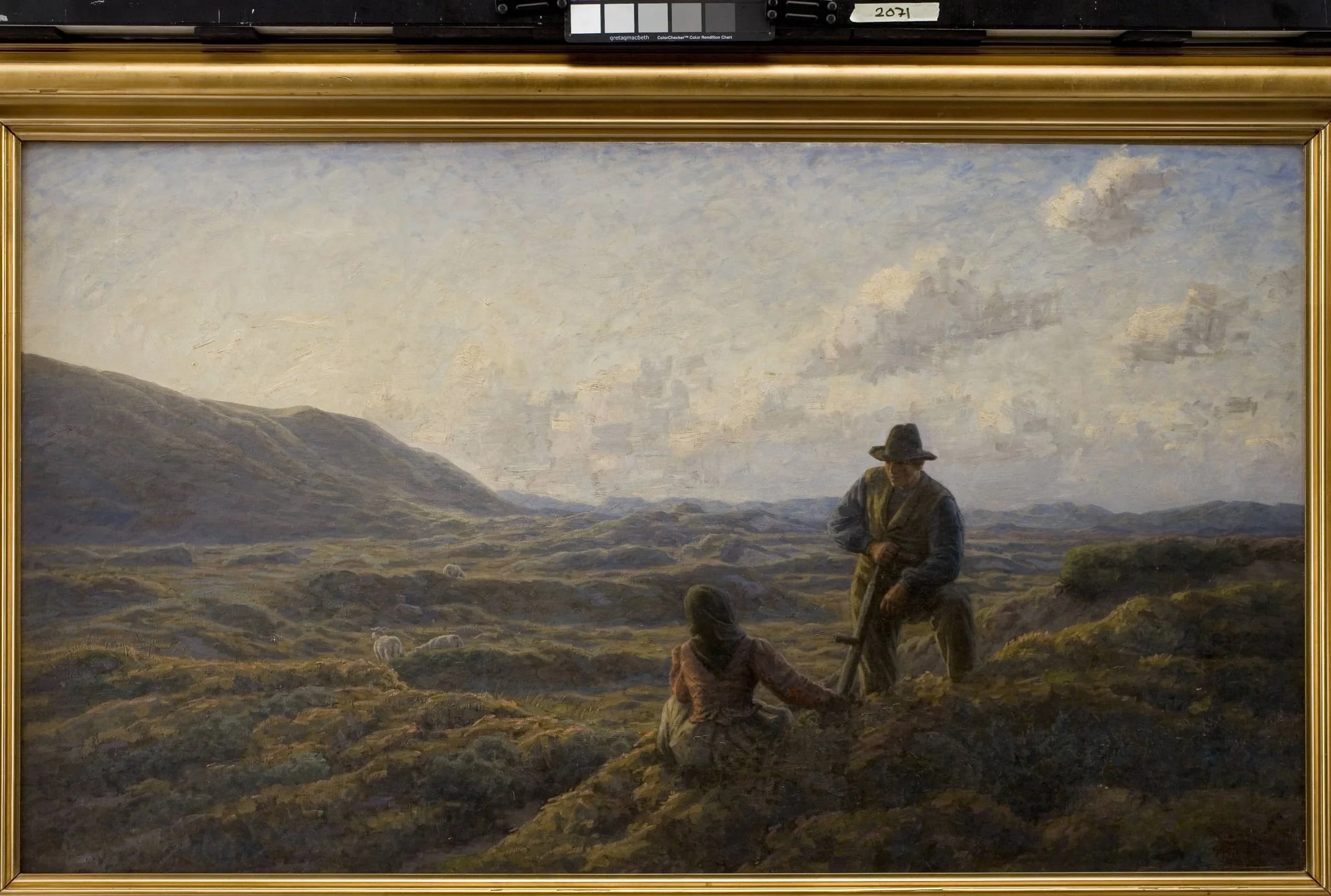 Idyl på heden, by Unknown, 1908