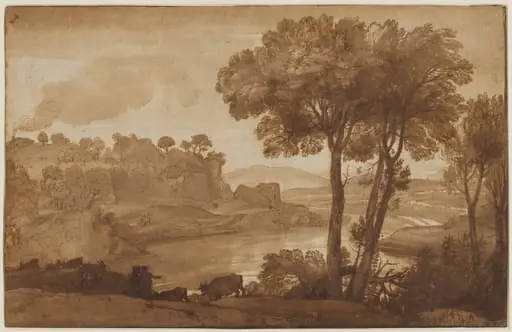 View of the Acqua Acetosa (recto)