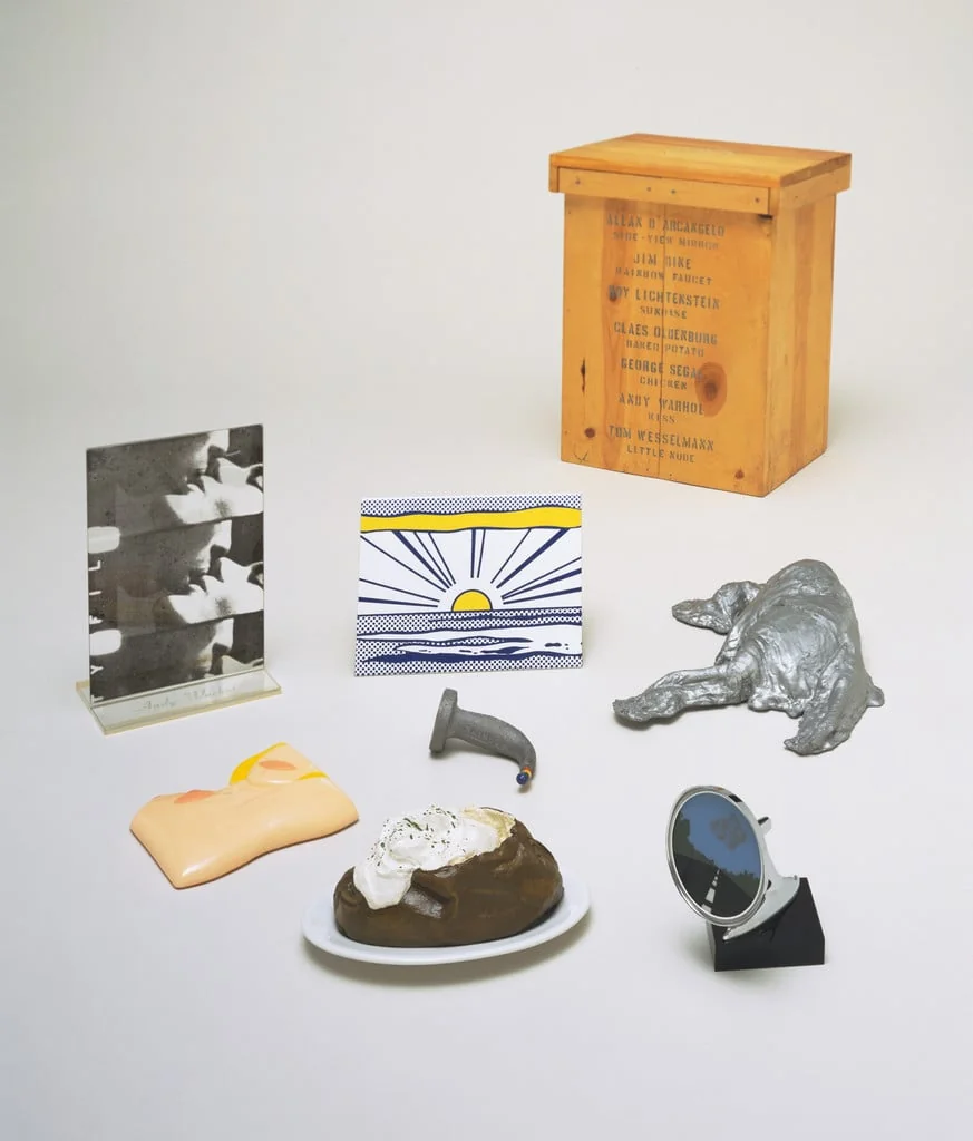 Untitled, by Claes Oldenburg, glass, 1966