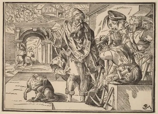 Christ Tells His Disciples of the Last Judgment