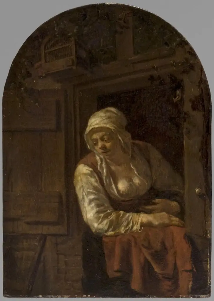 Young Woman at a Window