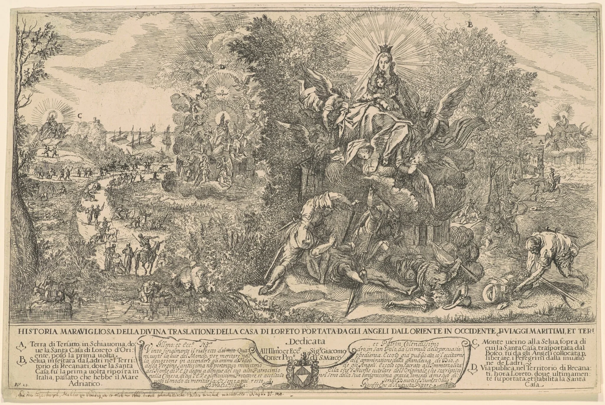 The Transport of the Holy House of Loreto