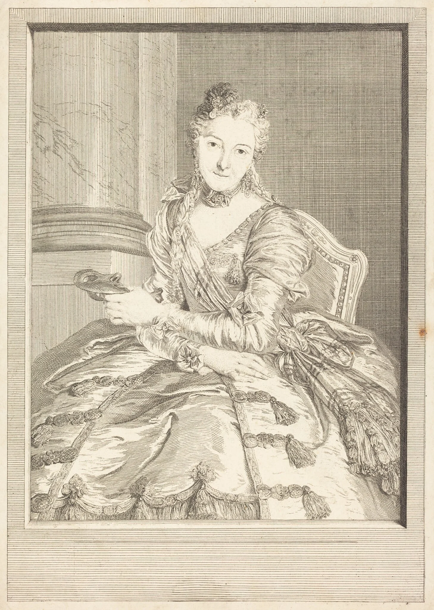 Mme. de M ... en habit de bal