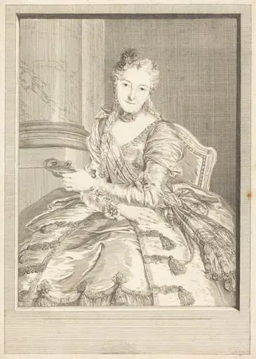Mme. de M ... en habit de bal