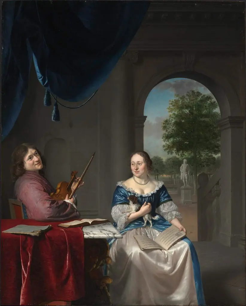 Johan van Musschenbroek and His Wife