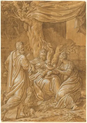 Virgin and Child with the Prophet Daniel and Mary Magdalene