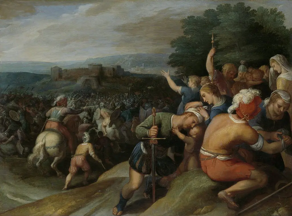 The Batavians Surround the Romans at Vetera