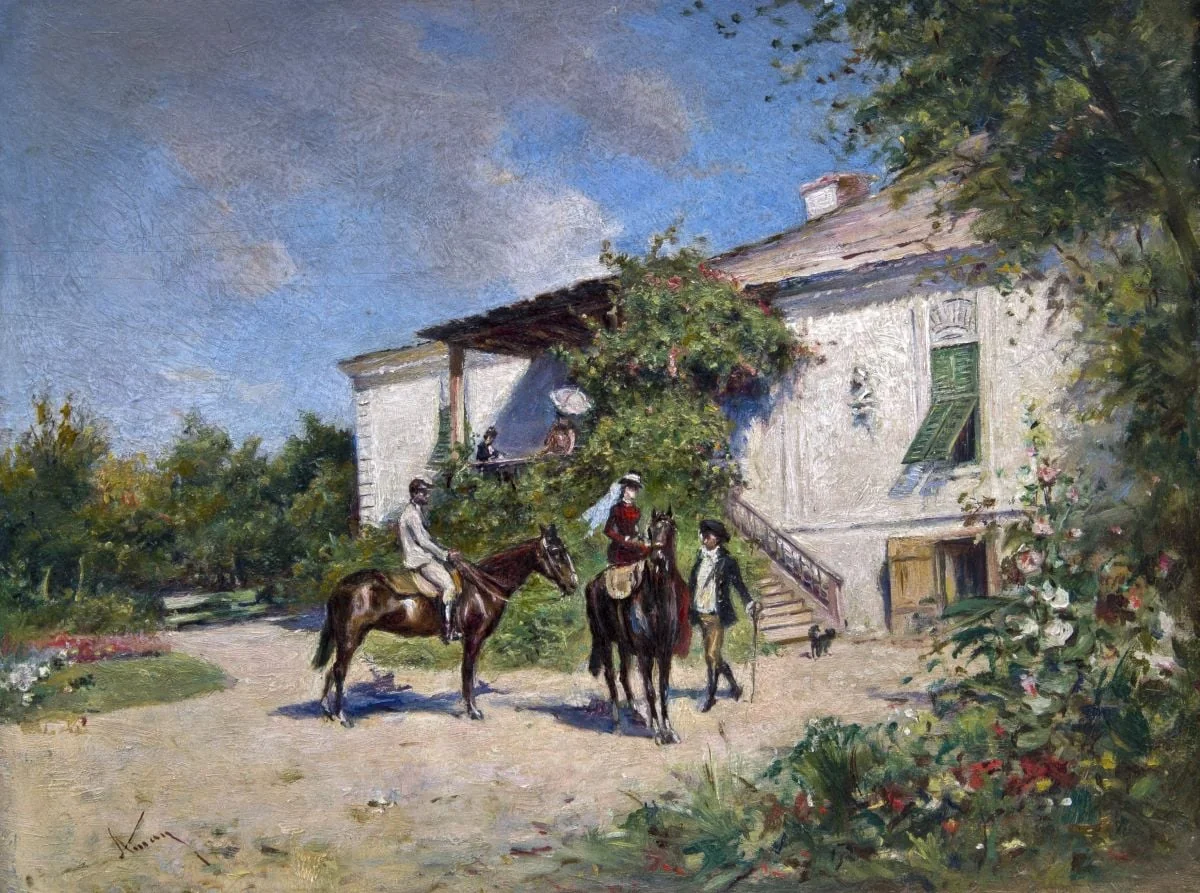 Călăreți, by Theodor Aman, 1850
