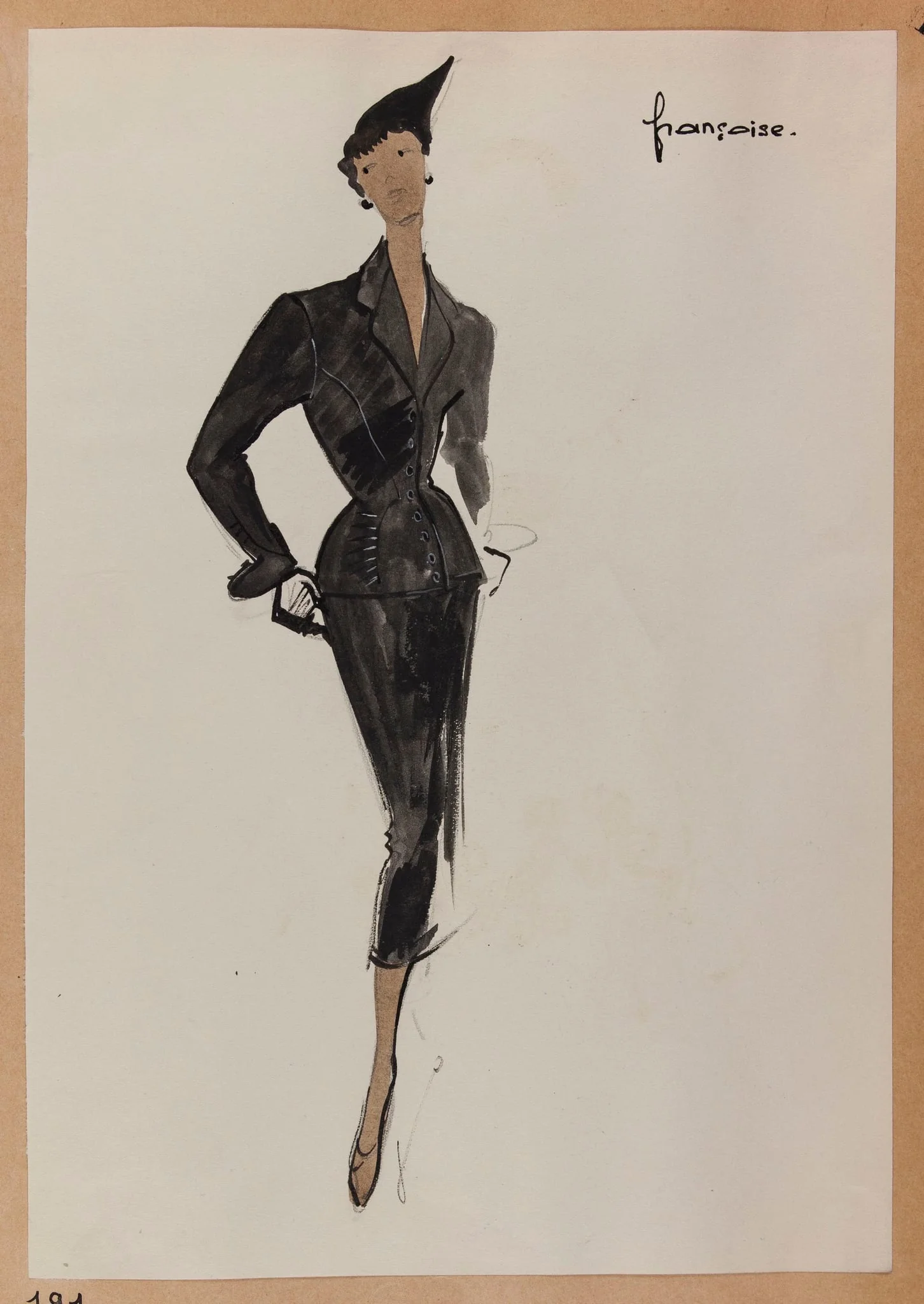 Françoise, by Carven, 1951