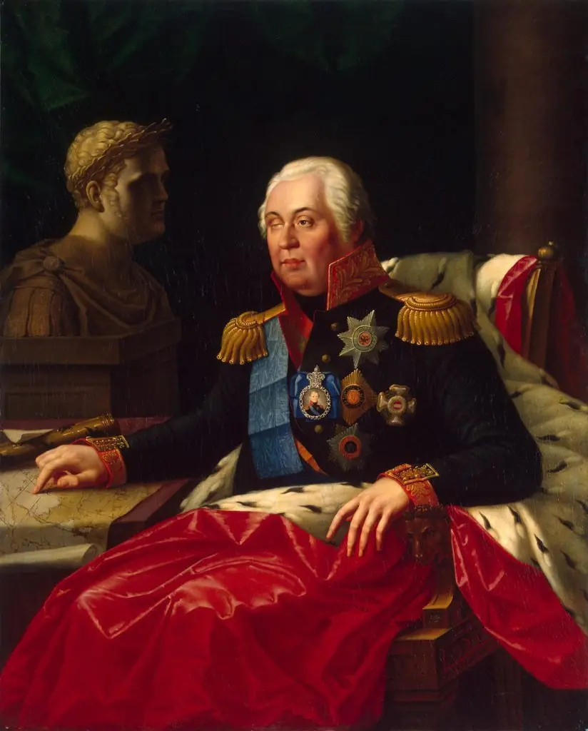 Portrait of Mikhail Kutuzov (Golenishchev-Kutuzov, Prince of Smolensk)