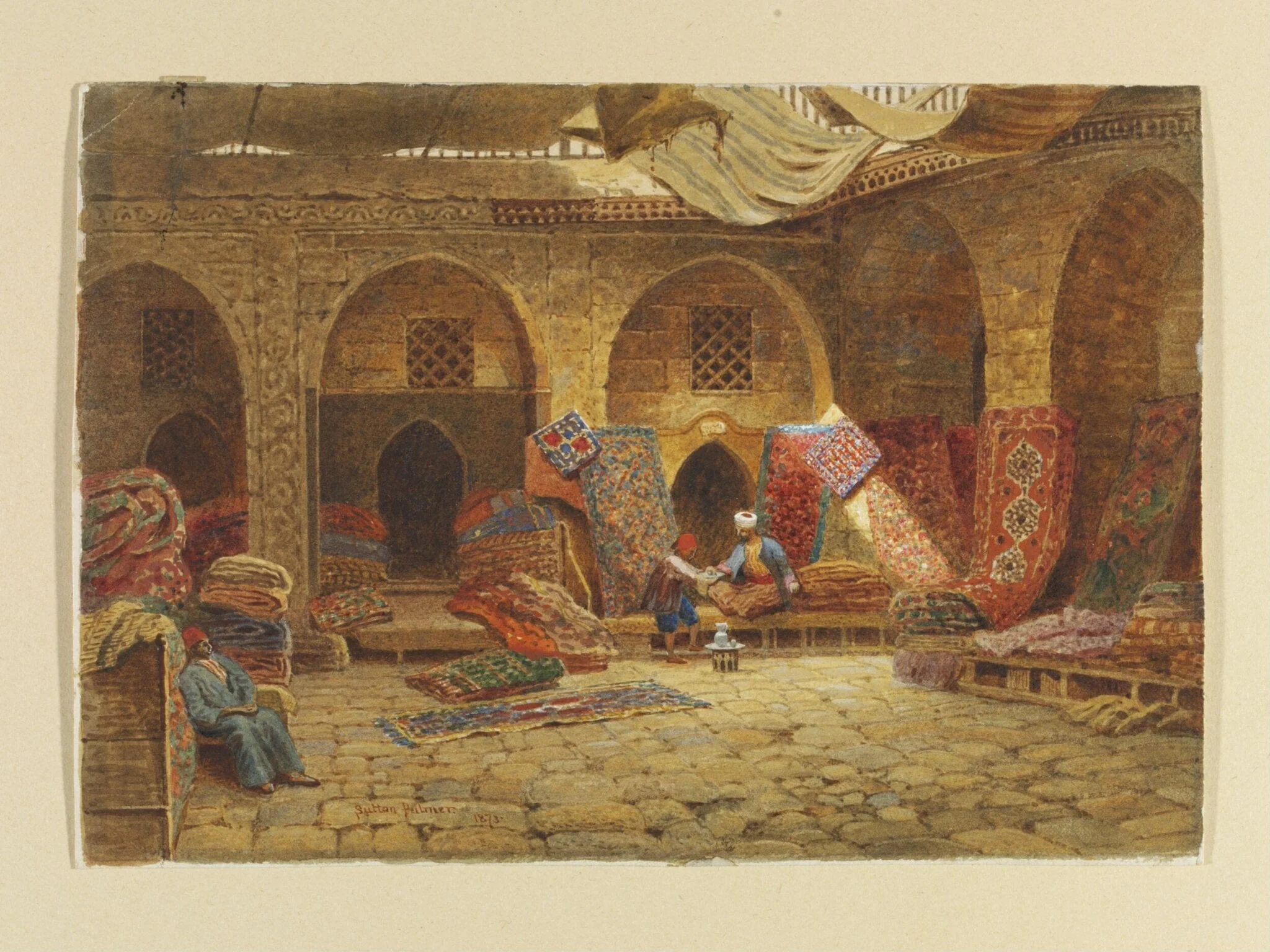 Carpet Merchant's Shop Cairo