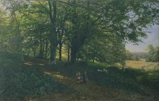 Rest in the cool and shady Wood