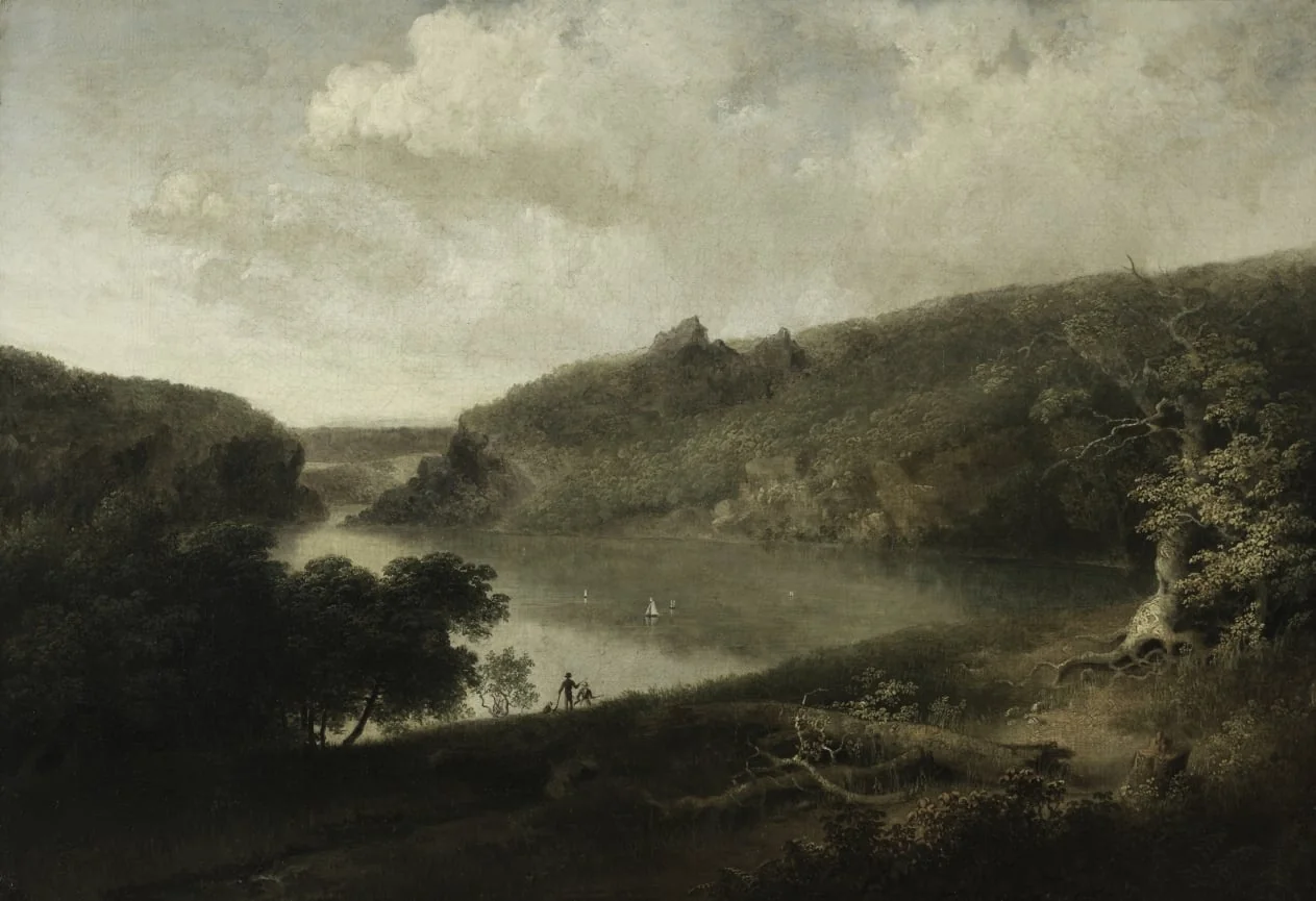 View of a Lake, by Thomas Doughty, unspecified, 1834
