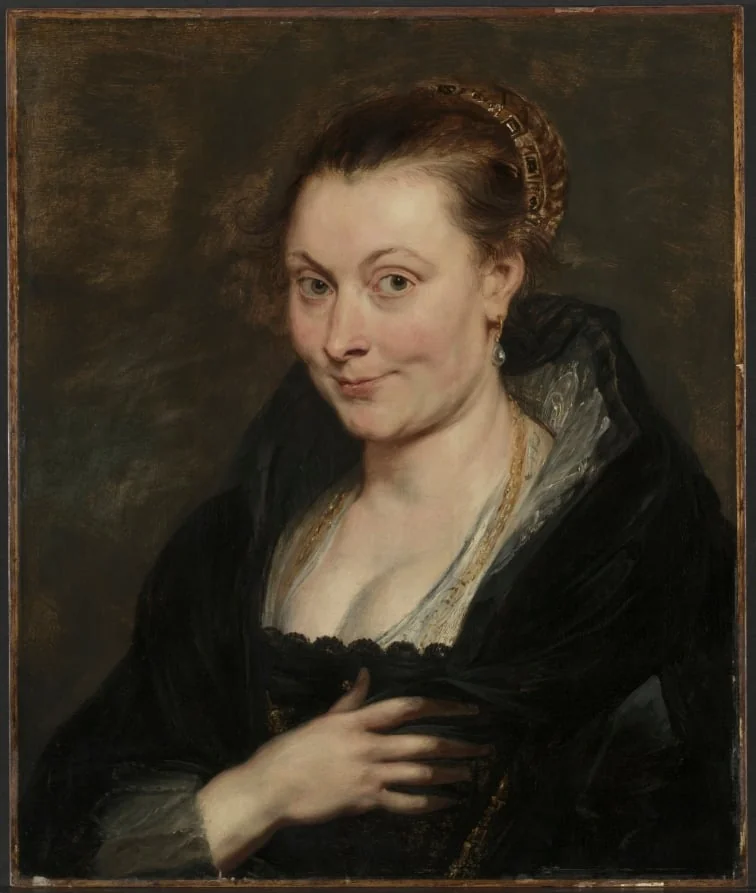 Portrait of Isabella Brant, by Peter Paul Rubens, unspecified, 1622