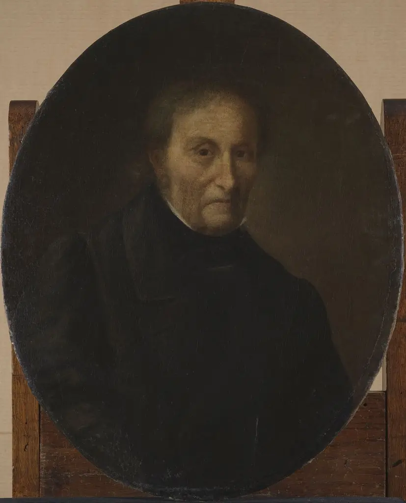 Portrait of Wiktor Grajewski, the last border judge in Samogitia
