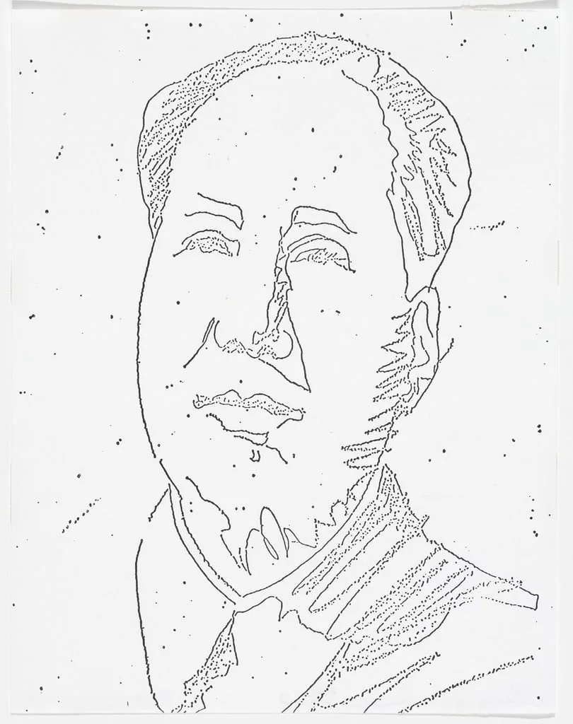 Untitled, by Andy Warhol, ink, 1973