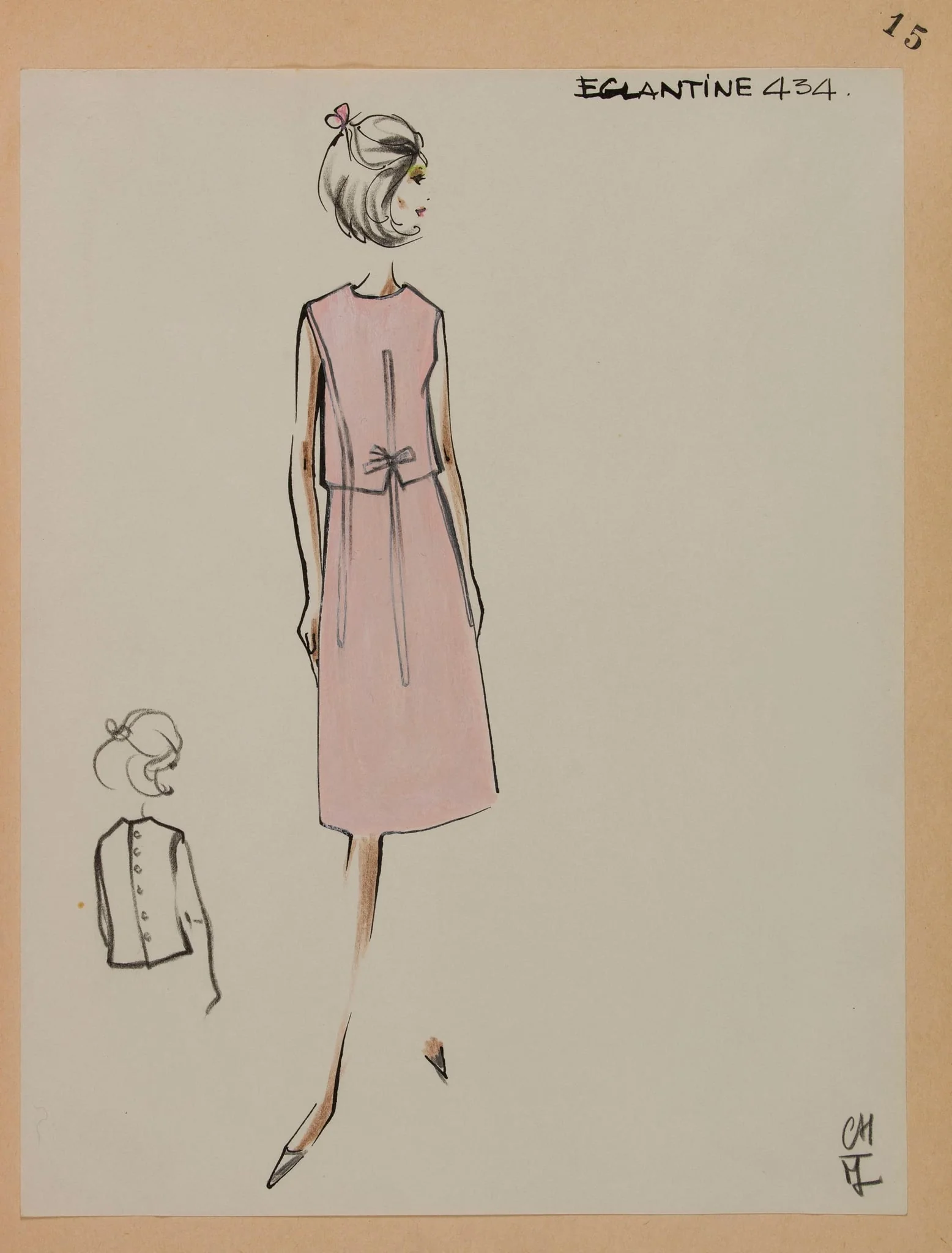 Eglantine, by Marie-Louise Carven, 1963
