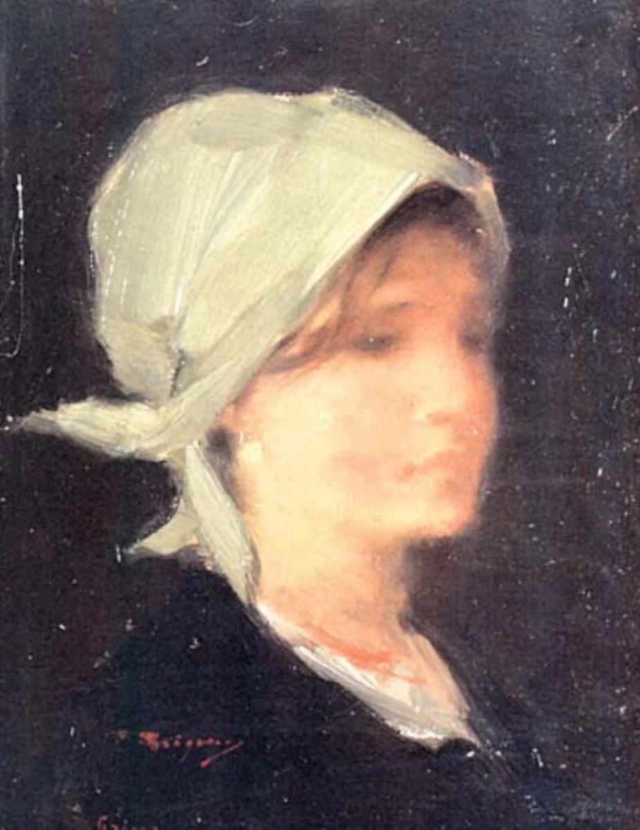 Cap de țărăncuță, by Nicolae Grigorescu, unspecified
