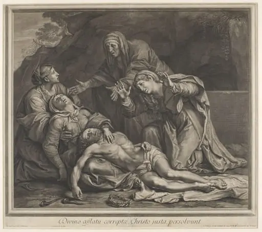 The Maries and Dead Christ