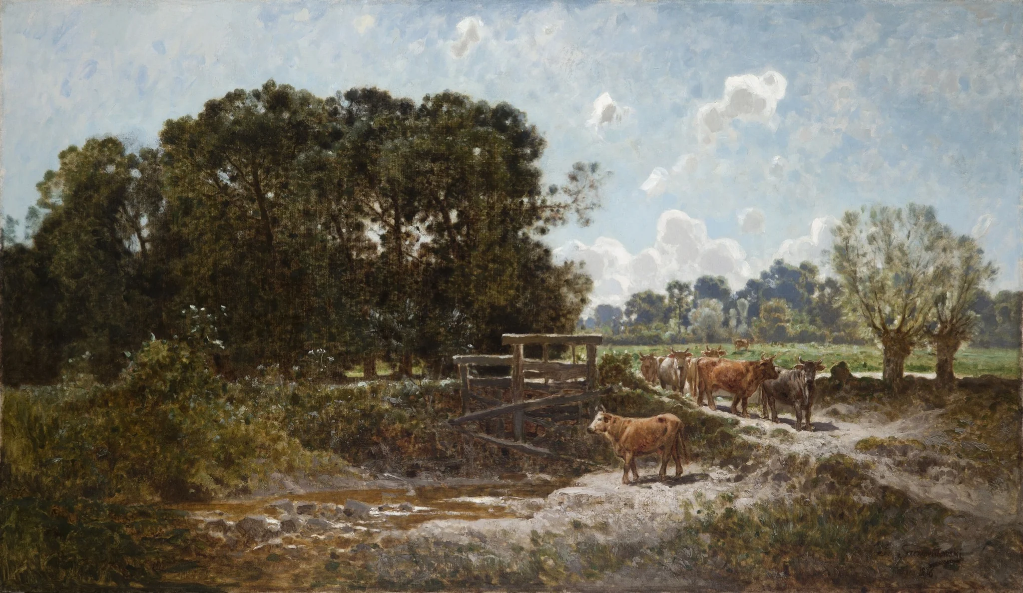 Cattle on the Pasture