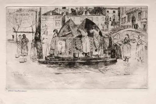 Etchings of Venice: Pozzo San Vio
