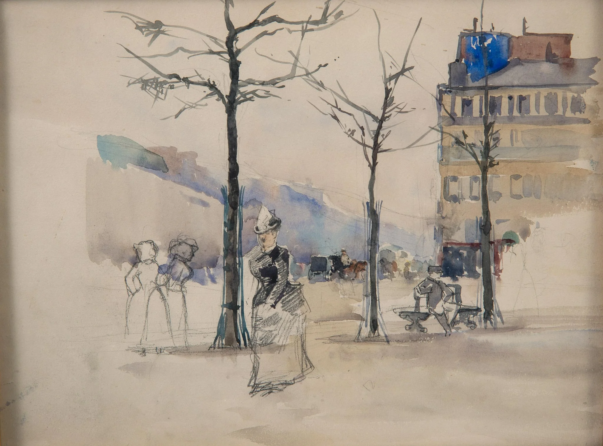 Pariisi, by Eero Järnefelt