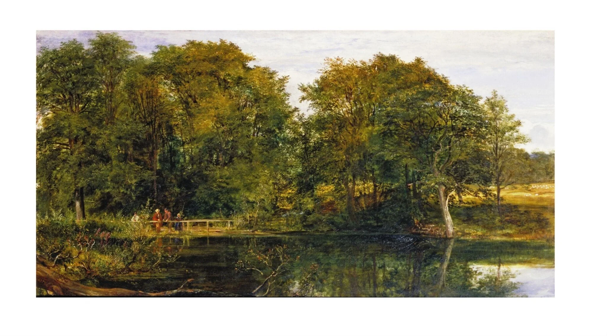 The Stream at Rest, by Richard Redgrave, oil, 1848