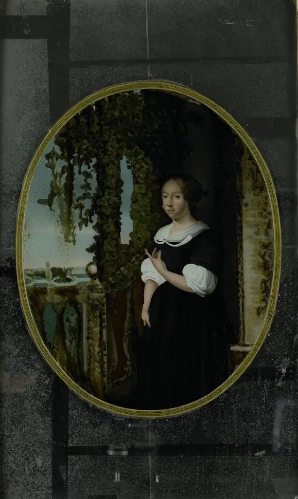 Portrait of a Woman in 17th-century Clothing