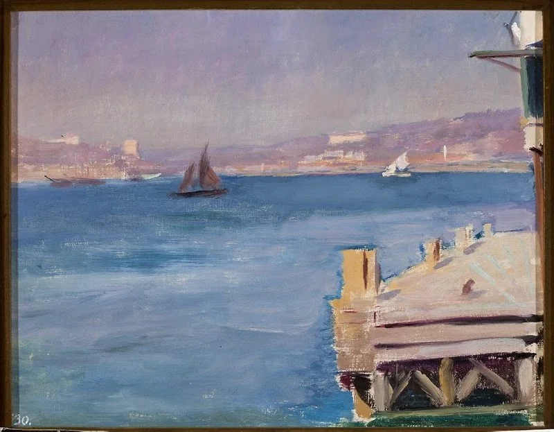 Bosporus – study. From the journey to Constantinople