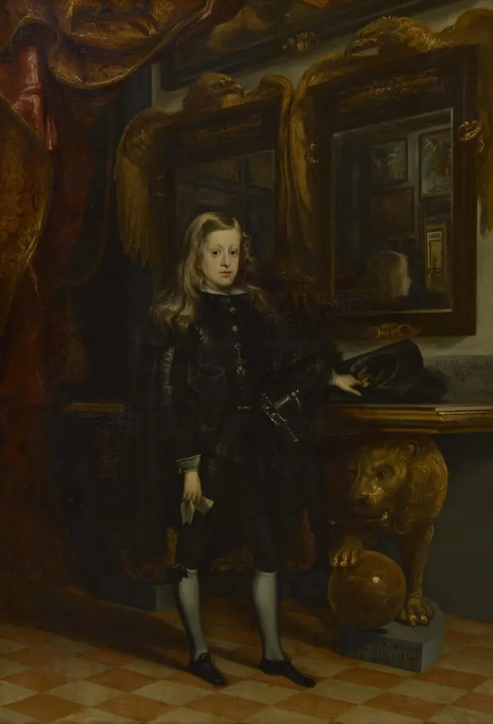 King Charles II. of Spain (1661-1700) as a Twelve-Year-Old