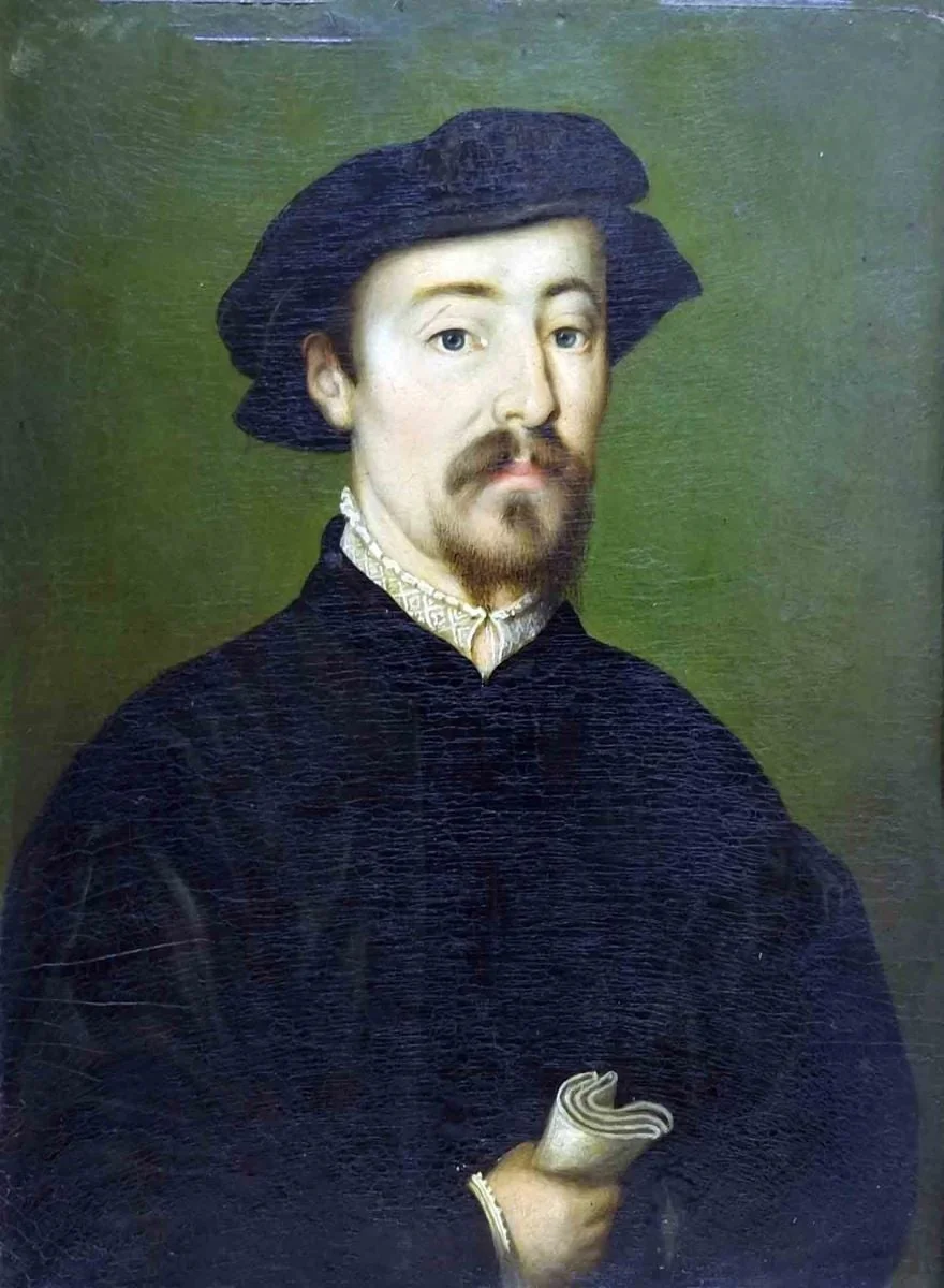 Portret de bărbat cu mănușă, by Hugo Kołłątaj, unspecified