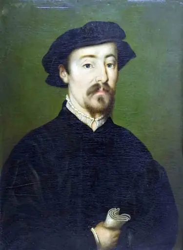 Portret de bărbat cu mănușă
