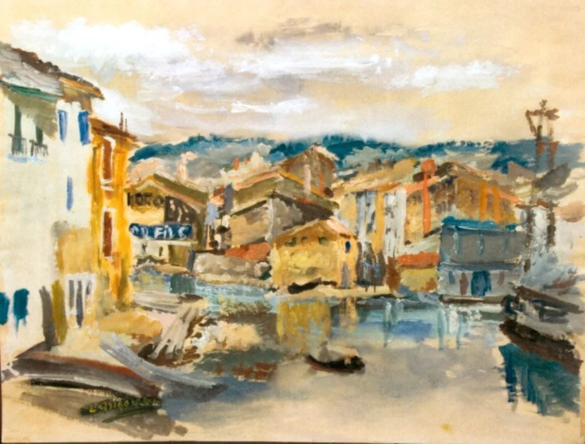 Case în port (Martignes)