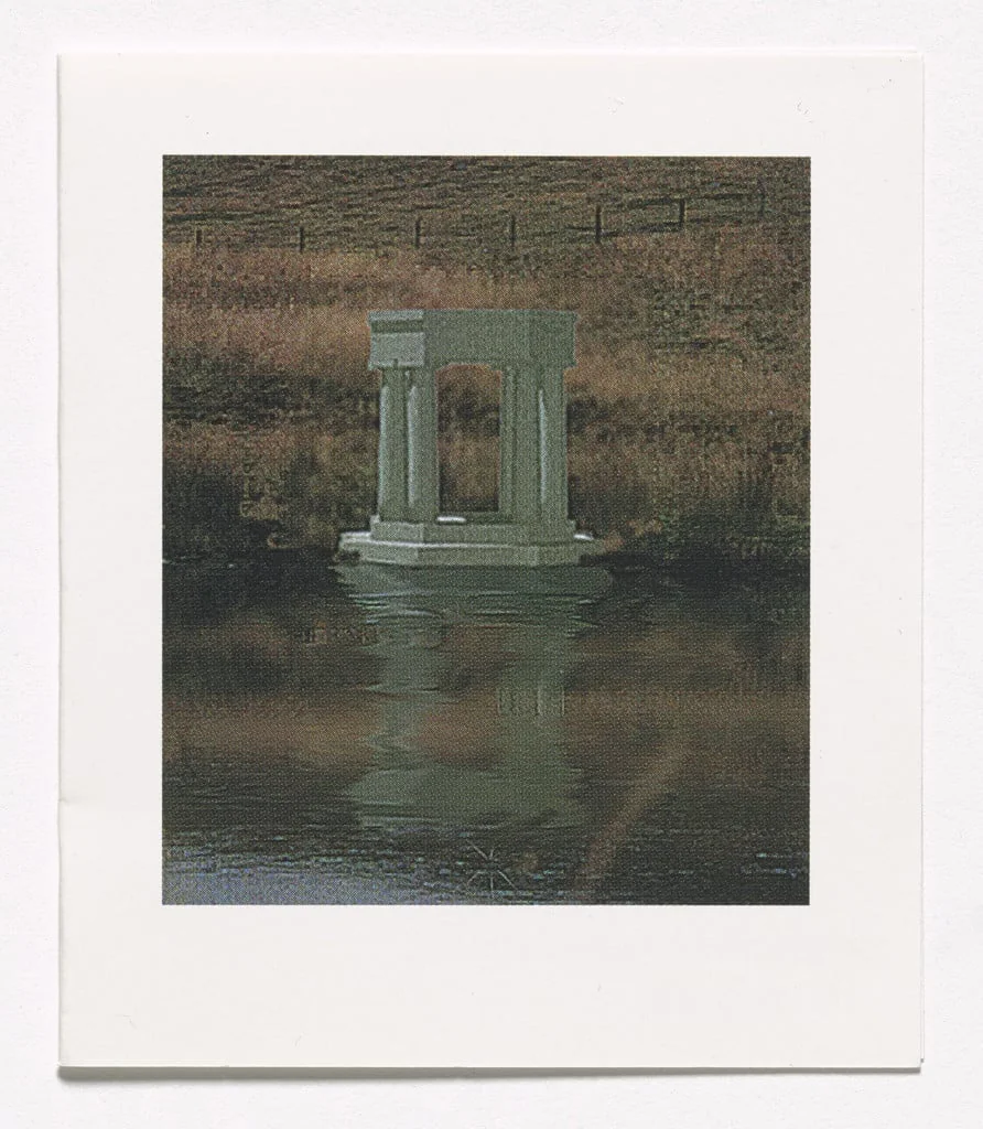 Untitled, by Ian Hamilton Finlay, ink, 1991