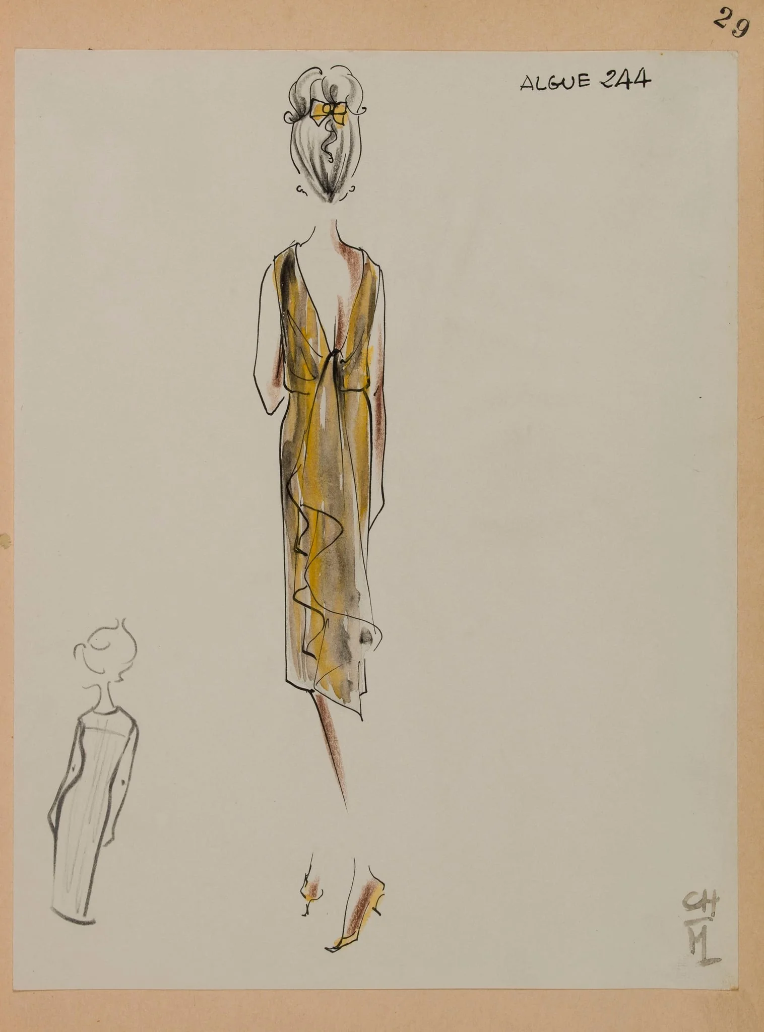 Algue, by Carven, 1963