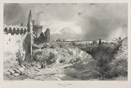 Voyages pittoresques et romantiques dans l'ancienne France.  Bretagne:  Chateau de Susinio