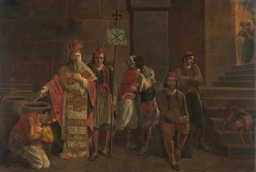 The Last Defenders of Missolonghi, 22 April 1826: an episode from the Greek War of Independence