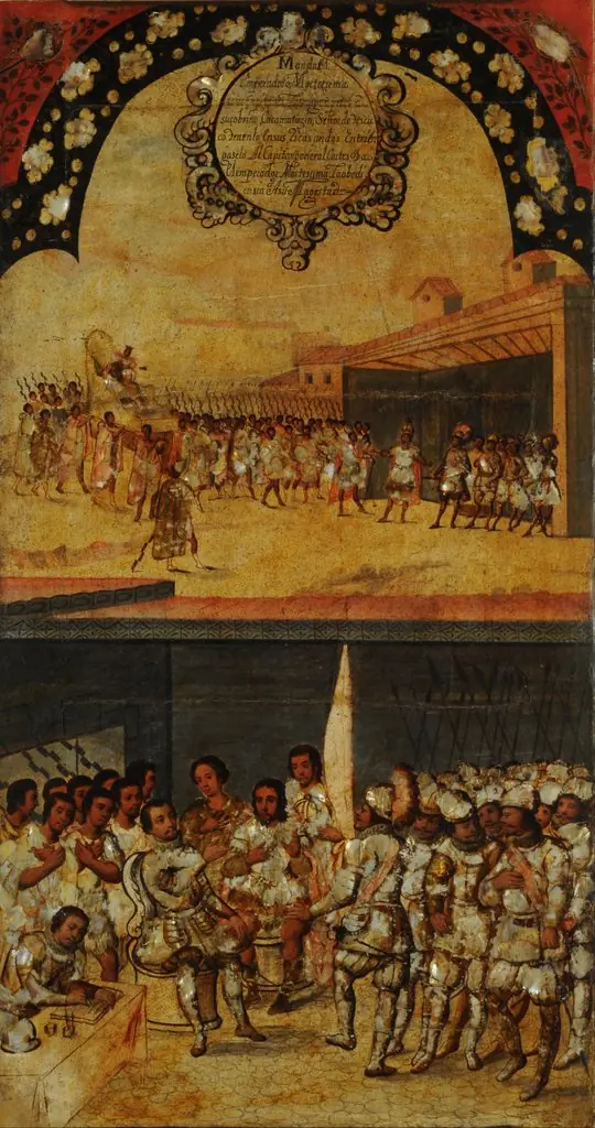 La Conquista de México, Tabla XV