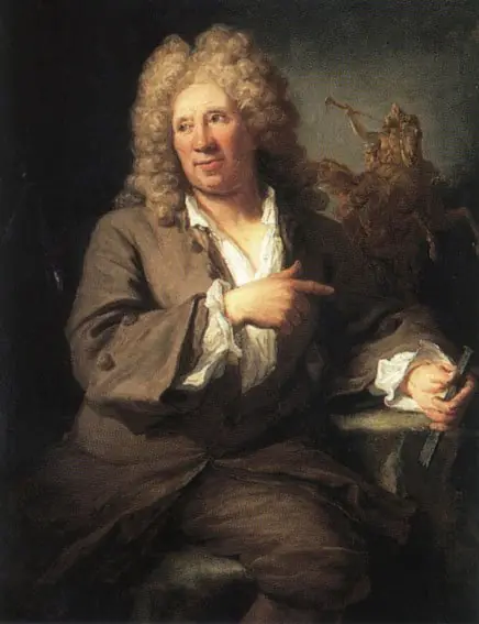 Portrait of Antoine Coysevox