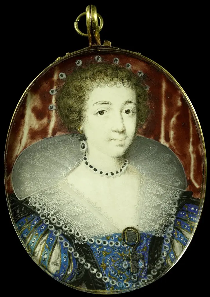 Portrait of Henriëtte Maria (1609-1669), wife of Charles I of England