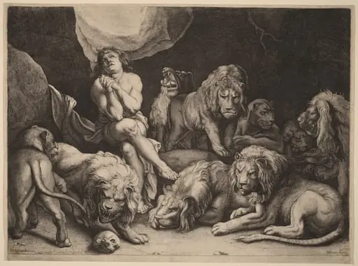 Daniel in the Lions' Den