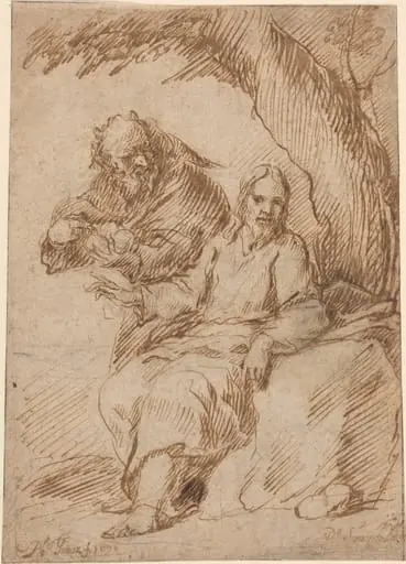 The Temptation of Christ in the Desert