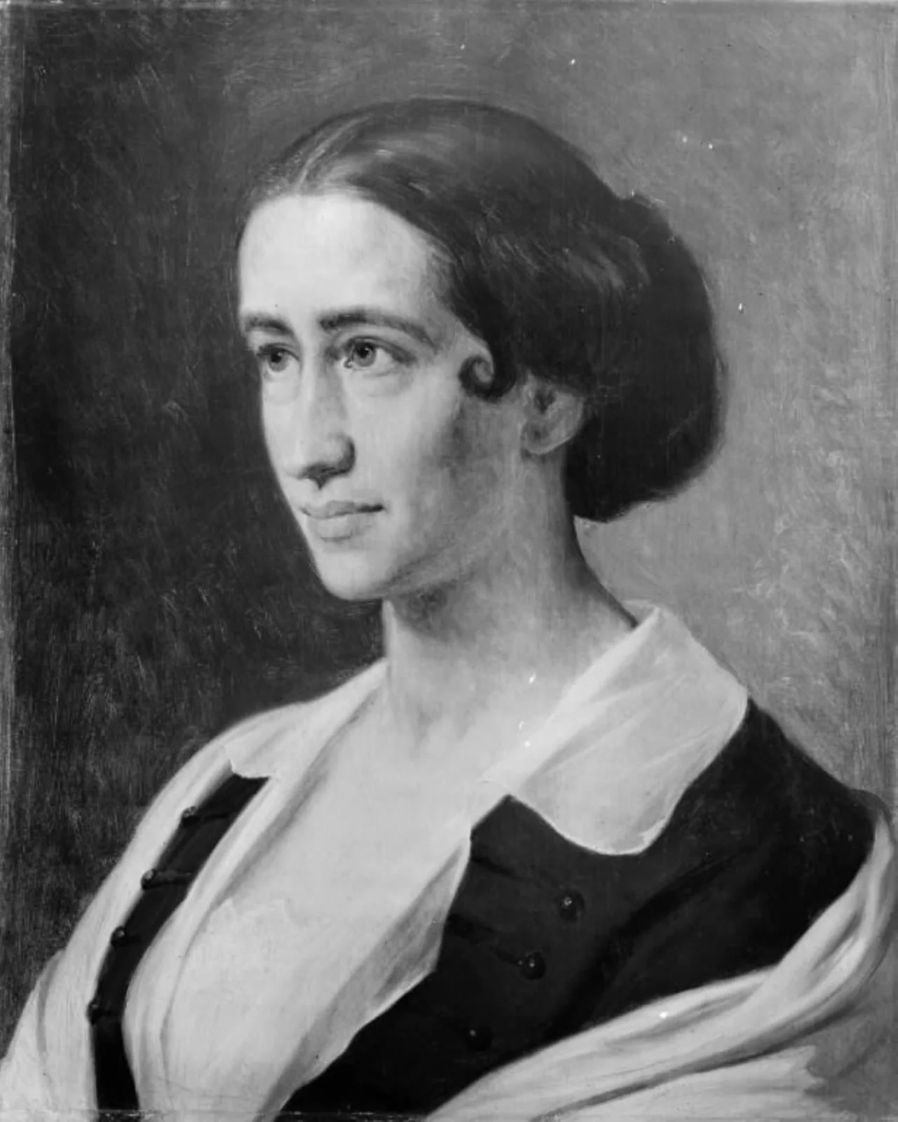Skuespillerinden Johanne Luise Heiberg, by Unknown, 1858