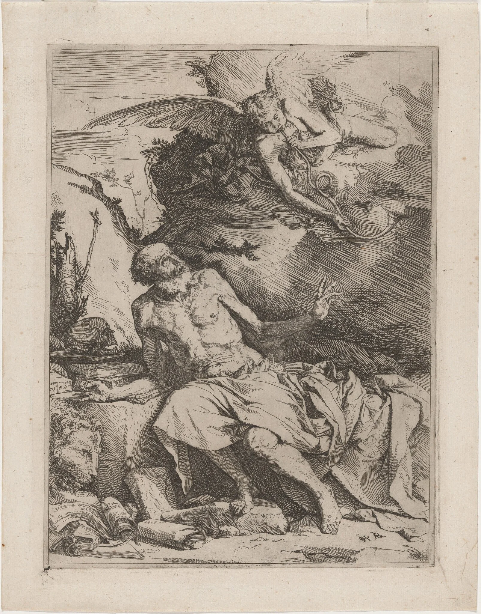 Saint Jerome Hearing the Trumpet of the Last Judgment