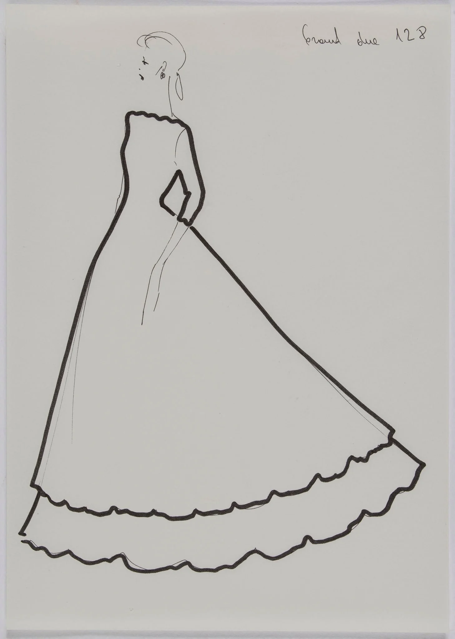 Grand duc, by Marie-Louise Carven, 1960