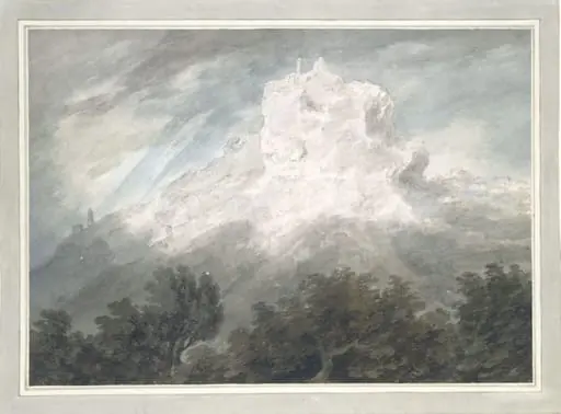 Between Brixen and Bolzano, North Italy, Storm Effect