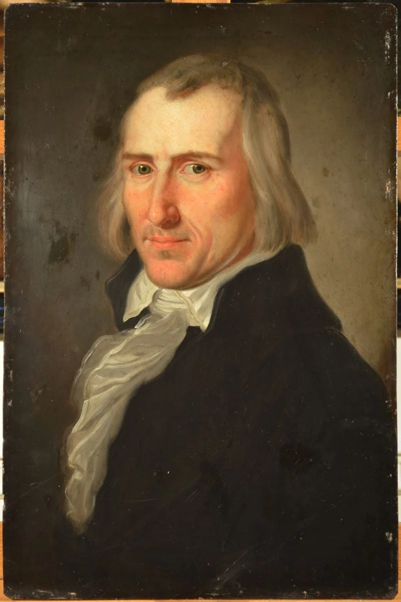 Portretul lui Johann Gottlieb Fabritius (În RI: G.J. Fabritius)
