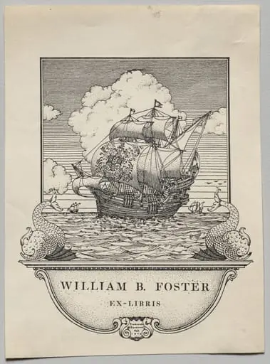 Bookplate: William B. Foster