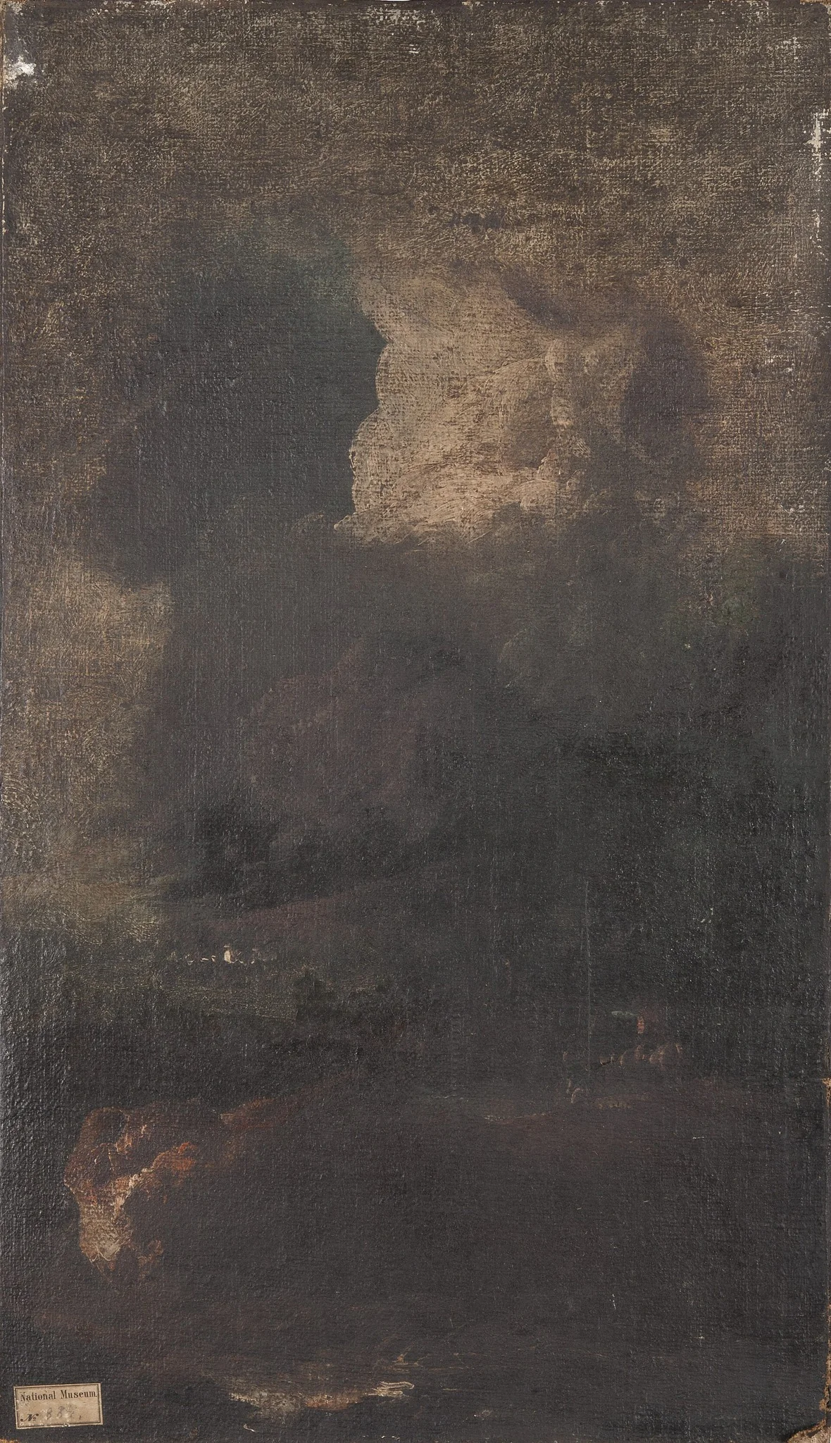 Landscape, by Unknown, oil