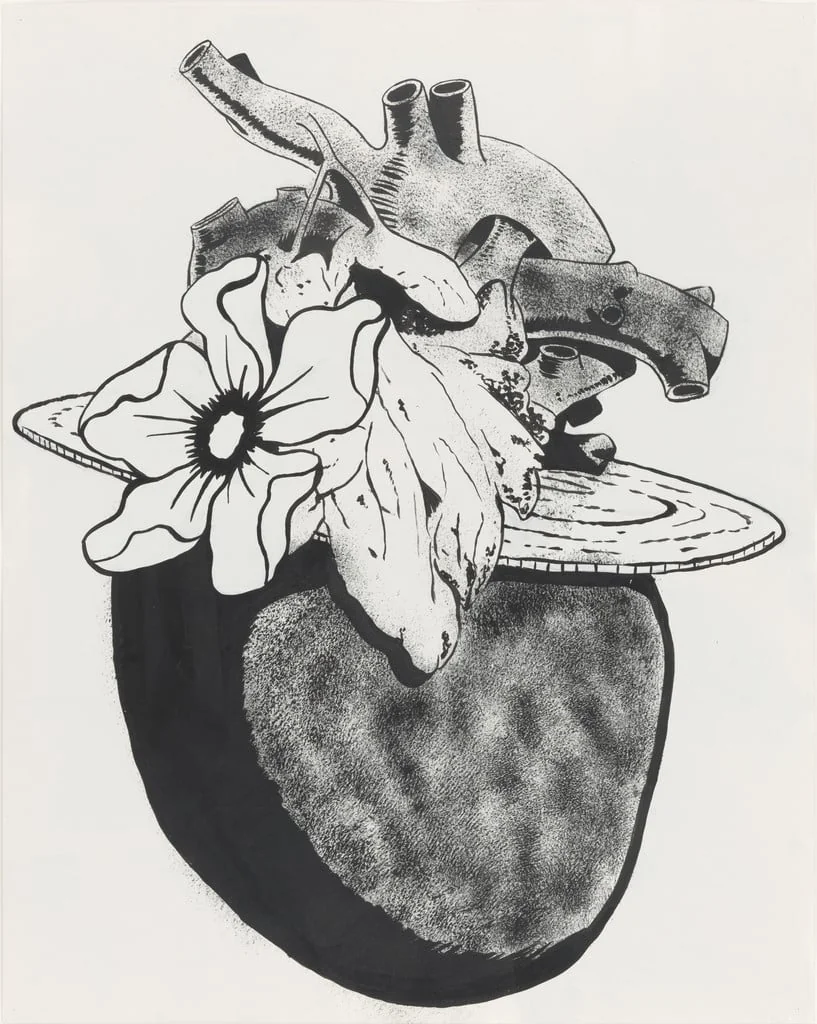 Untitled, by Mike Kelley, paint, 1989